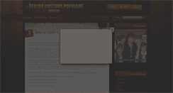 Desktop Screenshot of costume-populare.com
